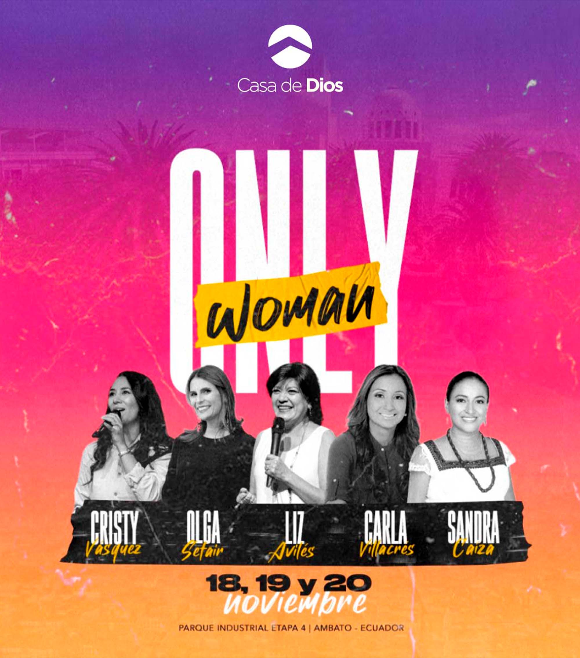 only woman